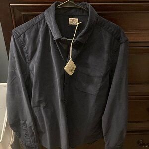 Faherty stretch corduroy navy